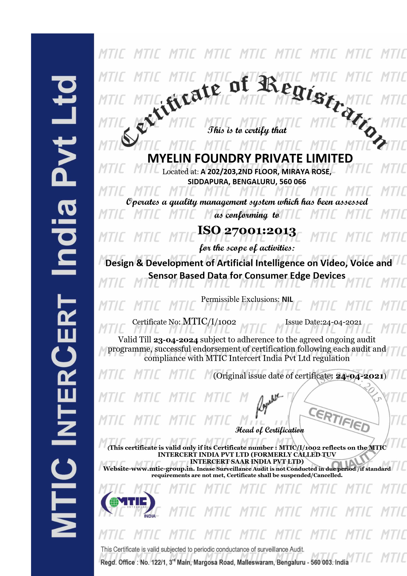Myelin_ISO27002013 Myelin_ISO27002013