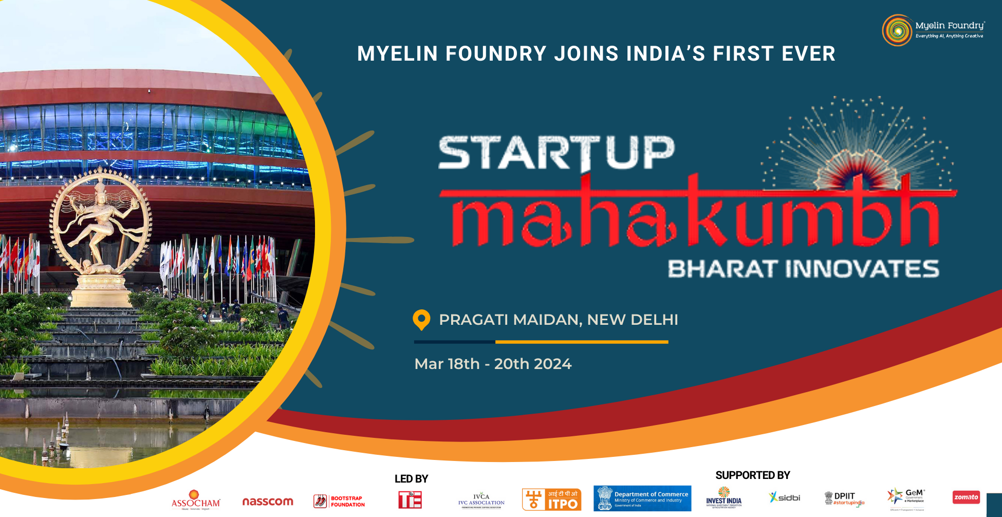 Meet us at the Startup Mahakumbh in New Delhi